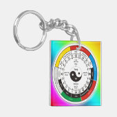 TCM Organogram / orgaanklok Sleutelhanger (Voorkant Links)