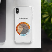 TCM Vijf Elementen Meridiaan Orgel Klok Case-Mate iPhone Case