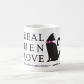 TCMR "Real Mannen Love Cats" Mok (met zwarte kat) (Center)