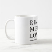 TCMR "Real Mannen Love Cats" Mok (met zwarte kat) (Links)