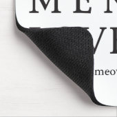 TCMR "Real Mannen Love Cats" Mousepad Muismat (Hoek)