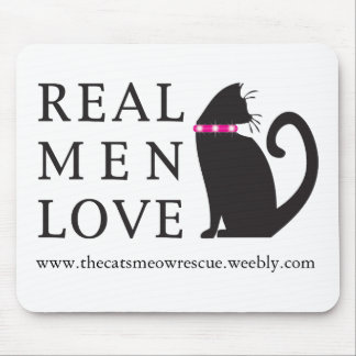 TCMR "Real Mannen Love Cats" Mousepad Muismat