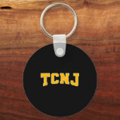Tcnj The College Of New Jersey Apparel Srts Fan  Sleutelhanger (Voorkant)