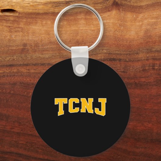 Tcnj The College Of New Jersey Apparel Srts Fan  Sleutelhanger (Voorkant)