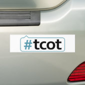 #tcot Bumpersticker (Op auto)