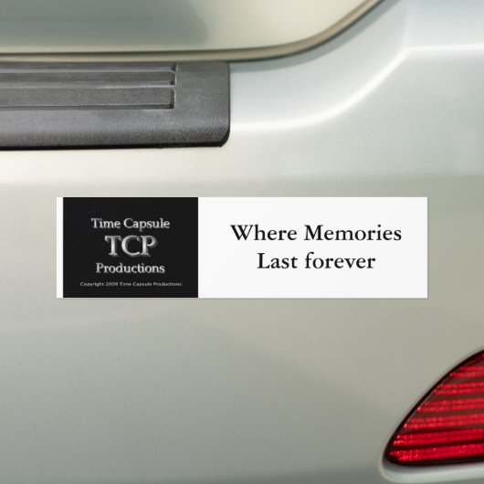 TCP-Bumpersticker Bumpersticker (Op auto)