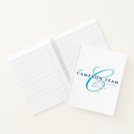 TCT Logo met personalisatie Notitieboek