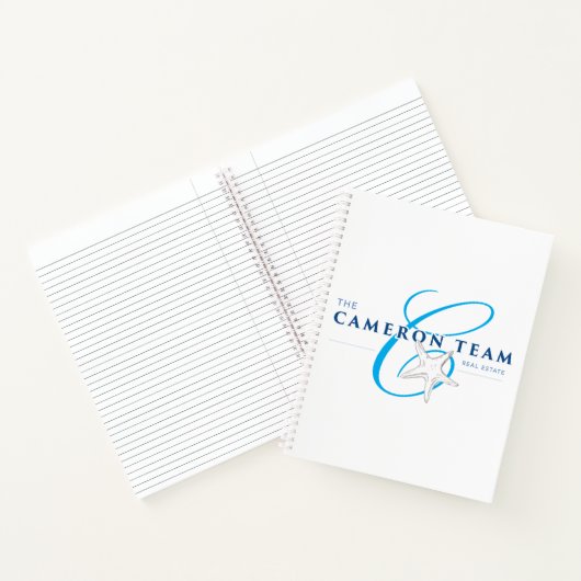 TCT Logo met personalisatie Notitieboek (Binnen)