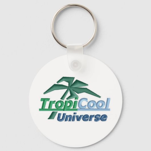 TCU-sleutelhanger (wit) Sleutelhanger (Voorkant)