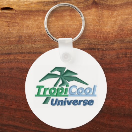 TCU-sleutelhanger (wit) Sleutelhanger (Achterkant)