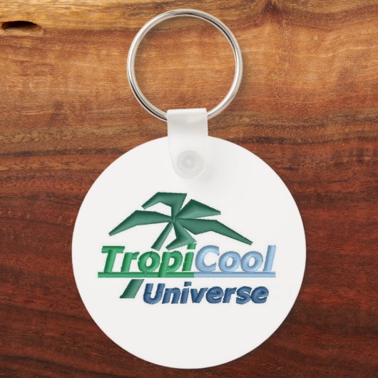 TCU-sleutelhanger (wit) Sleutelhanger (Voorkant)