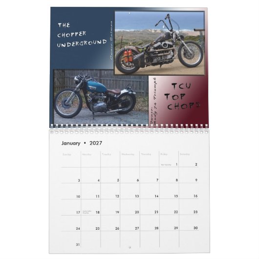 TCU's Top Chops 2012 Agenda Kalender (Jan 2027)