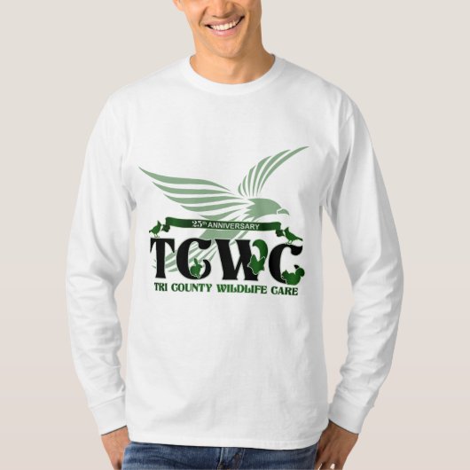 TCWC 25th Jubileum Logo Limited Uitgave Lange T-shirt (Voorkant)