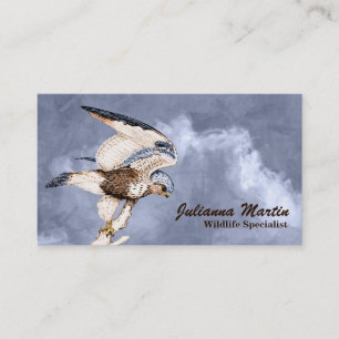 TCWC - American Kestrel Illustration Visitekaartje