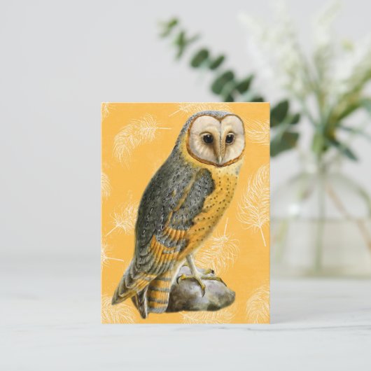 TCWC - Barn Owl Briefkaart (Staand voorkant)
