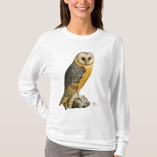 TCWC - Barn Owl  T-shirt (Voorkant)