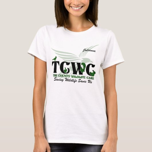 TCWC Logo Shirt | Aangepaste naam (Voorkant)