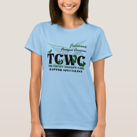 TCWC Logo Volunter - de Specialist van de Douane/N T-shirt (Voorkant)