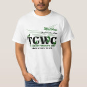 TCWC-Logo-vrijwilliger - Aangepaste vrijwilliger / T-shirt (Voorkant)