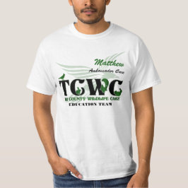 TCWC-Logo-vrijwilliger - Aangepaste vrijwilliger / T-shirt
