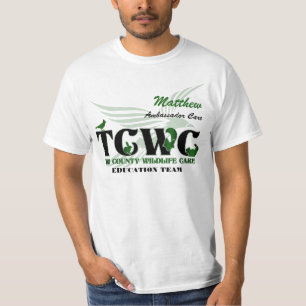 TCWC-Logo-vrijwilliger - Aangepaste vrijwilliger / T-shirt
