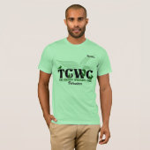 TCWC Logo vrijwilliger - de Shirt van de Naam van  (Voorkant volledig)