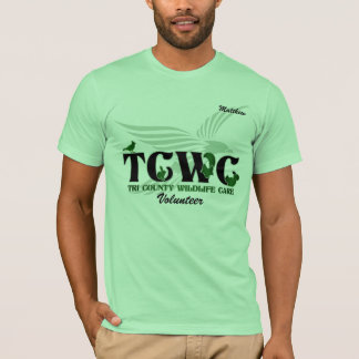TCWC Logo vrijwilliger - de Shirt van de Naam van 