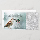 TCWC - Mus van het Huis van de Vakantie de Sneeuw Feestdagenkaart (Voorkant / Achterkant)