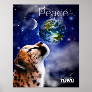 TCWC - Vrede op Aarde Cheetah Poster