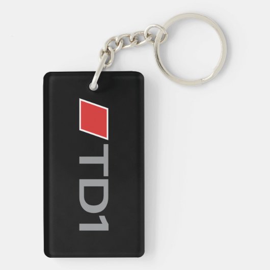 TD1-Sleutelhanger Sleutelhanger (achterkant)