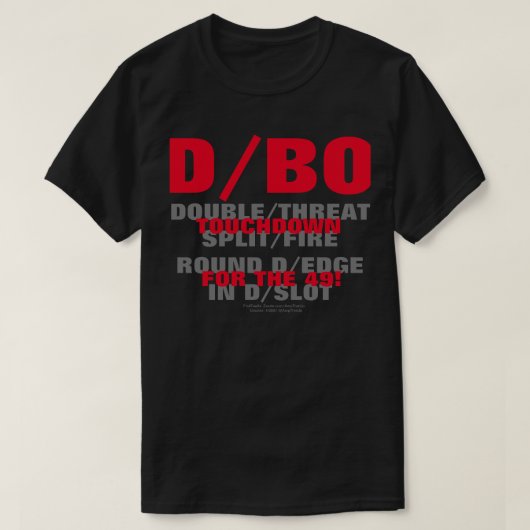 TD-BO T-SHIRT (Design voorkant)