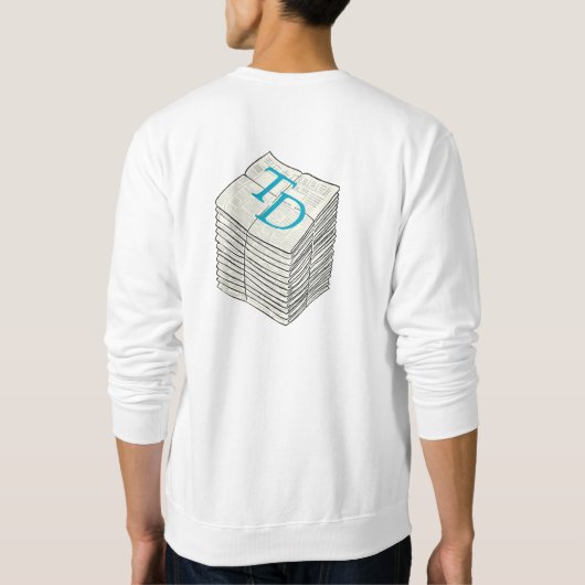 TD Stack and Headline Sweatshirt (Achterkant)