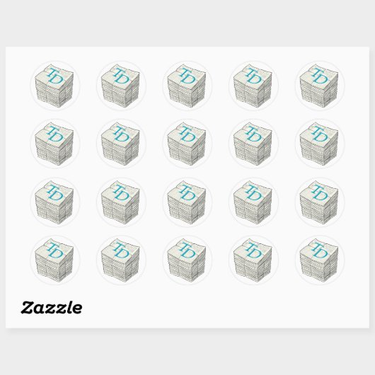 TD Stack Sticker (20 stuks) (Vel)