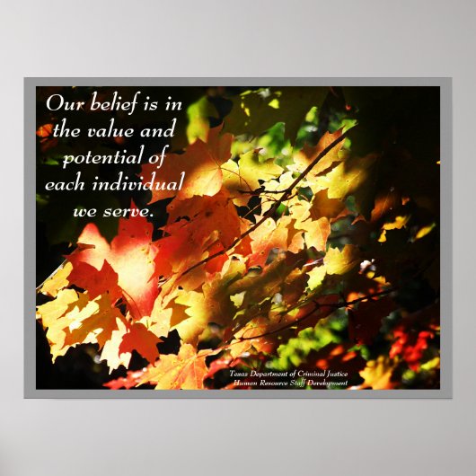 TDCJ HR — Poster voor personeelsontwikkeling — Gep (Voorkant)
