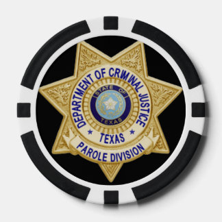 TDCJ Parole Division Coin Pokerchips
