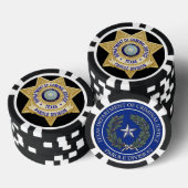 TDCJ Parole Division Coin Pokerchips (Opstapeling)