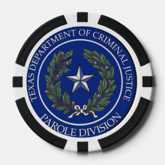 TDCJ Parole Division Coin Pokerchips