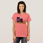 TDD b/w doedels T-shirt (Voorkant volledig)