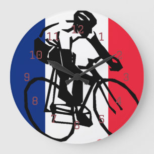 tdf vive le velo aangepast ontwerp grote klok