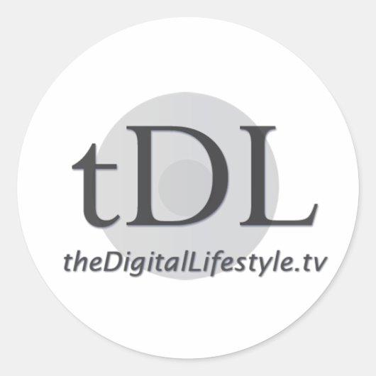 tDL-stickers Ronde Sticker (Voorkant)