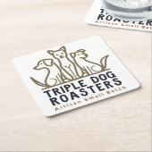 TDR-Onderzetters Kartonnen Onderzetters (Schuin)