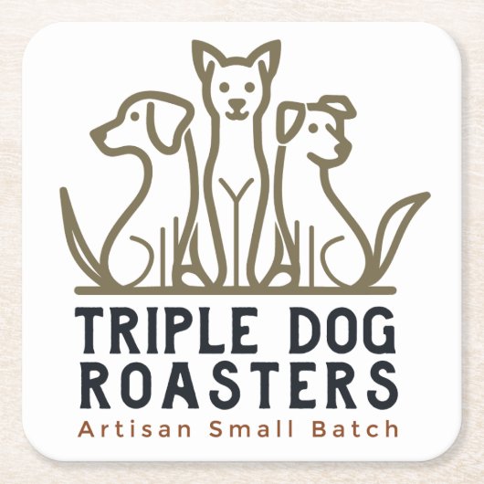 TDR-Onderzetters Kartonnen Onderzetters (Voorkant)