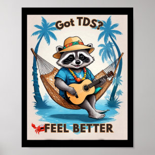 TDS Trump Derangement Syndrome Grappige Trump-onde Poster