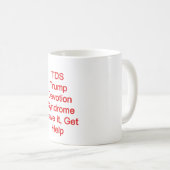TDS; Trump Devotion Syndrome Koffiemok (Voorkant rechts)