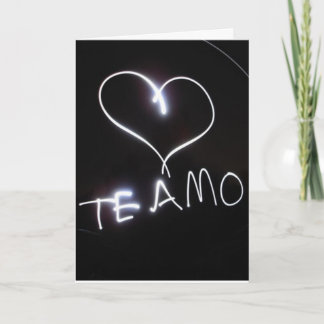 Te amo aunque… kaart
