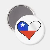 Te Amo Chili Chileense liefde en trots Magneet (Voorkant / Achterkant)