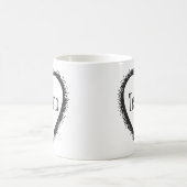 Te amo, ik hou van je in het Spaans Koffiemok (Center)