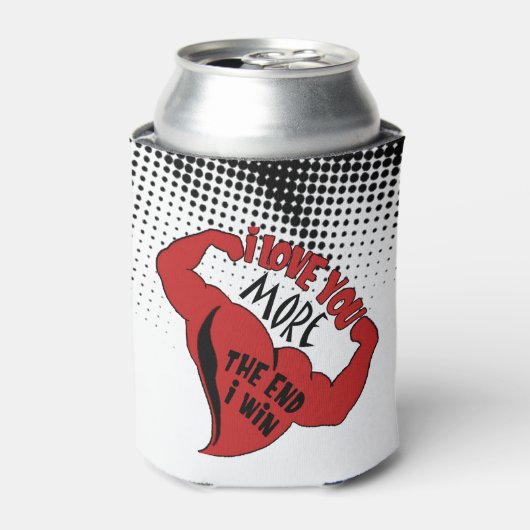 Te Amo Más El Final Yo Gano Blikjeskoeler (Blikje Voorkant)