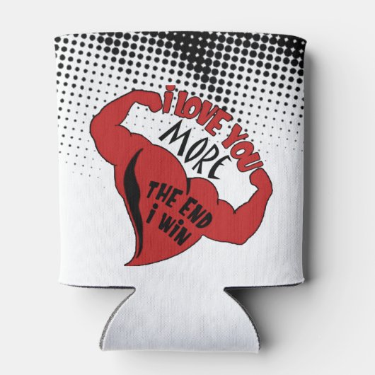 Te Amo Más El Final Yo Gano Blikjeskoeler (Achterkant)