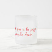 Te amo mas que a la pizza matglas koffiemok (Center)